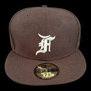 NEW Fear Of God  New Era Fitted Cap Size 7 3/8
